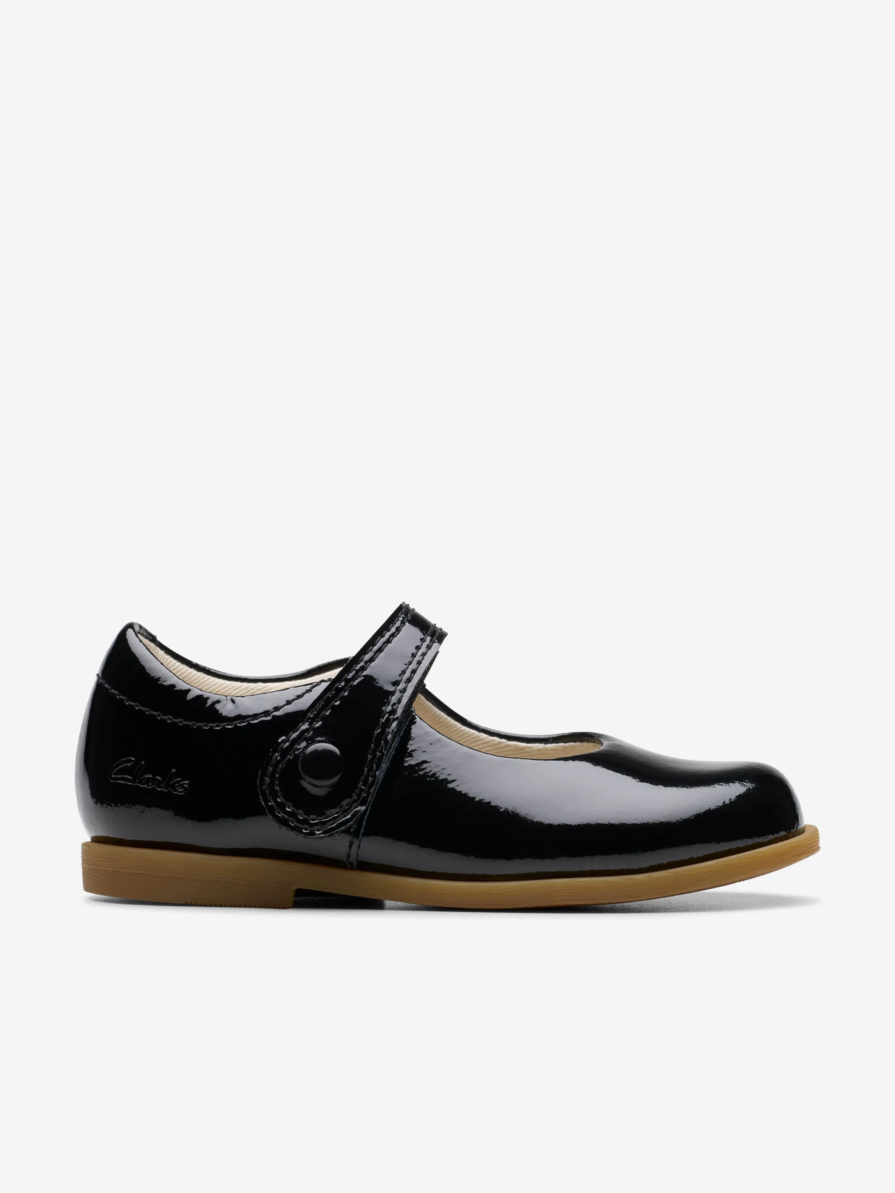 Baby Girls Patent Drew Tap Mary Jane Shoes in Black