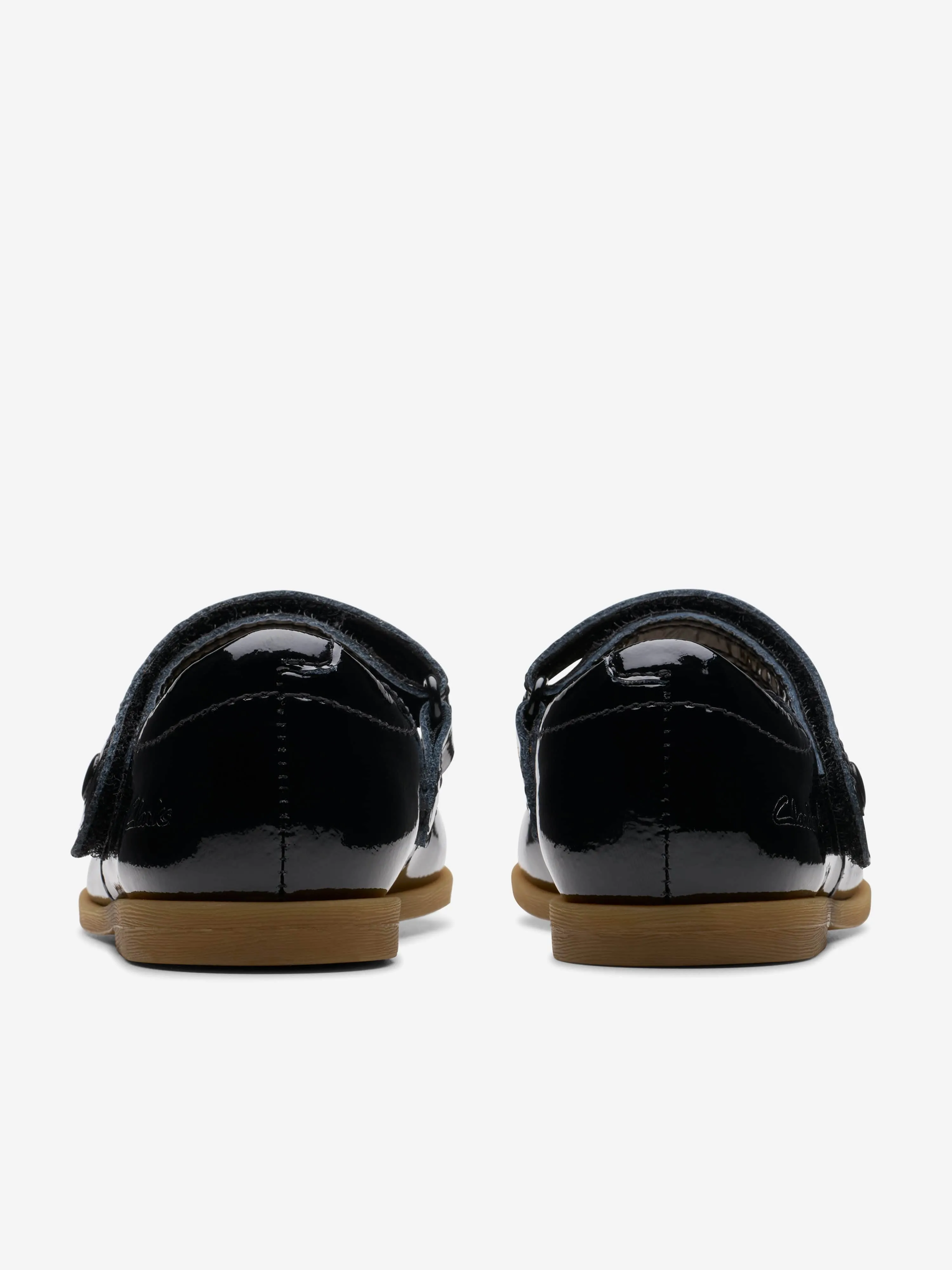 Baby Girls Patent Drew Tap Mary Jane Shoes in Black