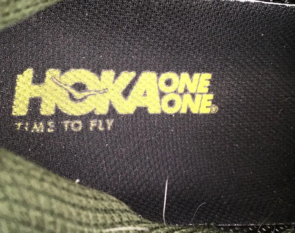 Hoka One One Men's Challenger ATR 5 1104093 Black Green Running Shoes - Size 9.5