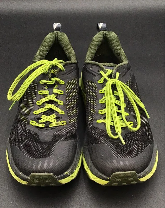 Hoka One One Men's Challenger ATR 5 1104093 Black Green Running Shoes - Size 9.5