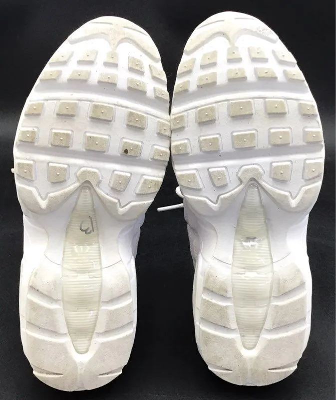 Nike Boys Air Max 95 White Running Athletic Shoes - Size 6Y