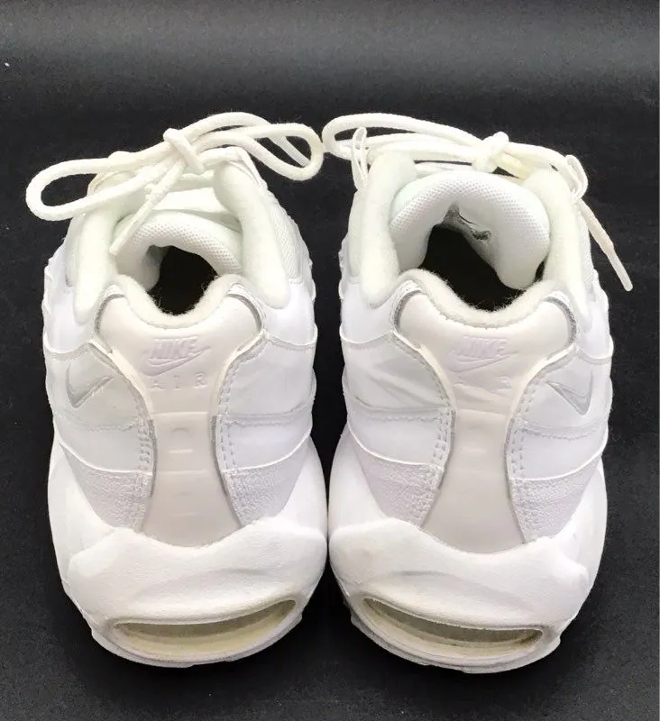 Nike Boys Air Max 95 White Running Athletic Shoes - Size 6Y