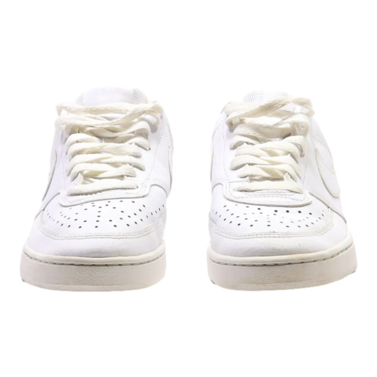 NIKE Court Vision 2019 Sneaker Trainers White Leather Womens UK 5.5